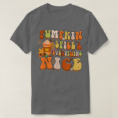 Pumpkin Spice And Everything Nice Fall Coffee Autu Tシャツ (デザイン正面)