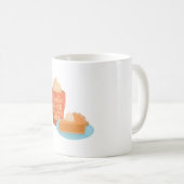 Pumpkin Spice and Everything Nice, Latte and Pie コーヒーマグカップ (正面右)