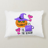 Pumpkin Spice and Everything Nice Pillow アクセントクッション (正面)