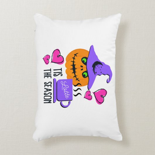 Pumpkin Spice and Everything Nice Pillow アクセントクッション (正面(垂直))