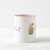 Pumpkin Spice and Jesus Christ (Pink version) マグカップ (中央)