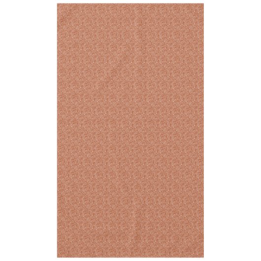 Pumpkin Spice Autumn Floral Tablecloth テーブルクロス (正面)