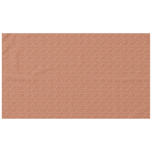 Pumpkin Spice Autumn Floral Tablecloth テーブルクロス (正面(横))