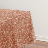 Pumpkin Spice Autumn Floral Tablecloth テーブルクロス (インサイチュ)