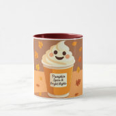 Pumpkin Spice Coffee Mug — Autumn Halloween  マグカップ (中央)