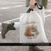 Pumpkin Spice Coffee Vintage Vibe Personalized トートバッグ