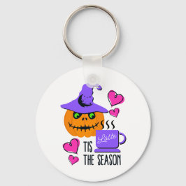 Pumpkin Spice Halloween Keychain - Double-Sided キーホルダー