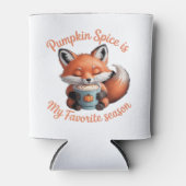 Pumpkin Spice Is My Favorite Season Fall Classic T 缶クーラー (正面)