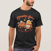 Pumpkin Spice Keeps This Nurse Nice Funny Hallowee Tシャツ (正面)