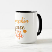  pumpkin Spice Life  Mug マグカップ (正面右)
