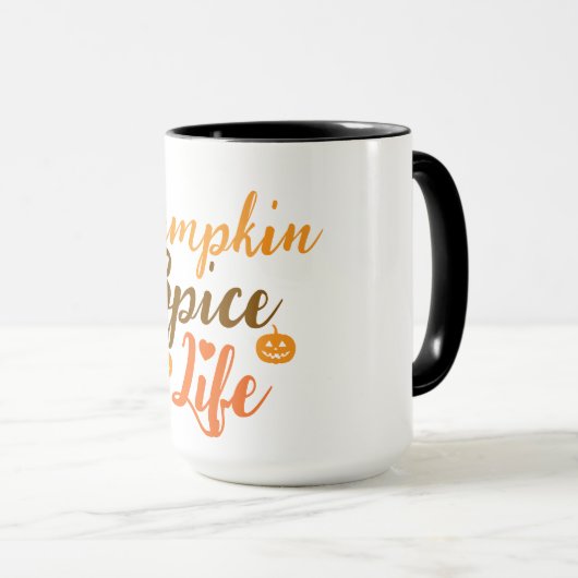 pumpkin Spice Life Mug マグカップ (正面右)