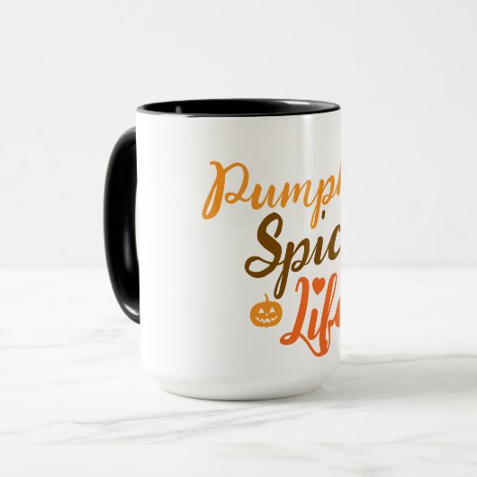  pumpkin Spice Life  Mug マグカップ (正面左)