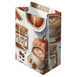 Pumpkin Spice Medium Gift Bag ミディアムペーパーバッグ