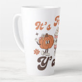 Pumpkin Spice Mug – It’s Fall Y’all カフェラテマグ (左アングル)