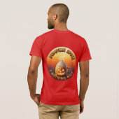 Pumpkin Spice & Nothing Nice Tシャツ (裏面フル)