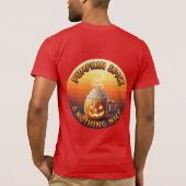 Pumpkin Spice & Nothing Nice Tシャツ (裏面)