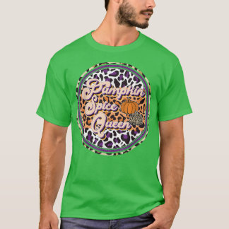Pumpkin Spice Queen Funny Autumn Funny Halloween L Tシャツ