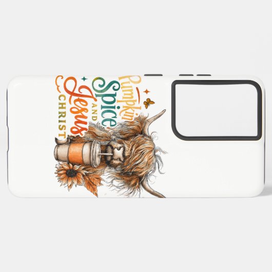 Pumpkin Spice....  Samsung Galaxyケース (左側面)