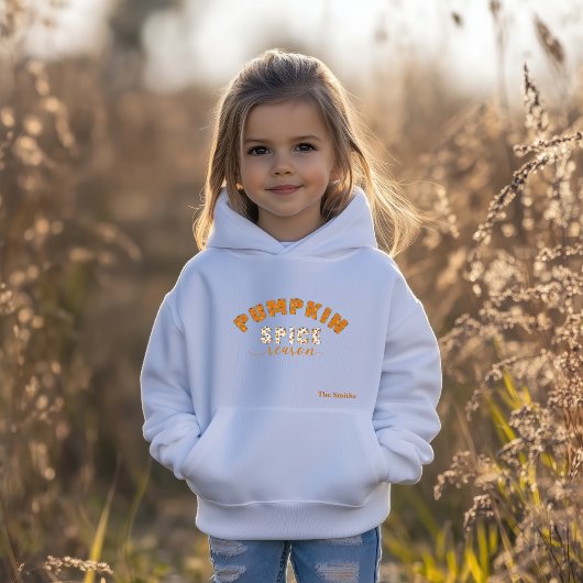 Pumpkin Spice Season Vibes Personalize Name