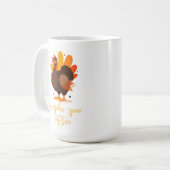 Pumpkin Spice Veteran Thanksgiving コーヒーマグカップ (正面左)