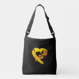 Pumpkin Spiced with Love Heart Backpack クロスボディバッグ