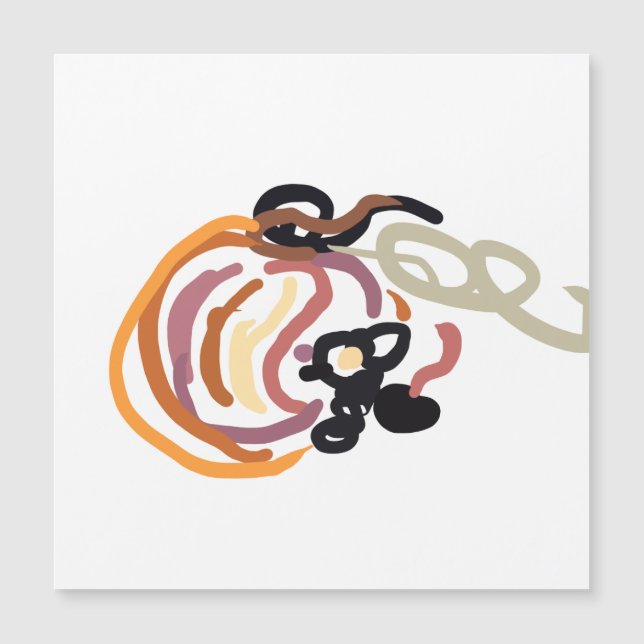 Pumpkin Sunset Autumn cute (正面)