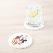 Pumpkin Sunset Autumn cute コースター (側面)