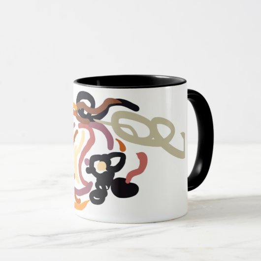 Pumpkin Sunset Autumn cute マグカップ (正面右)