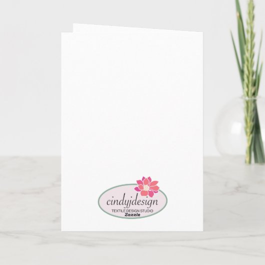 Pumpkin Time and Halloween カード (裏面)