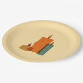 Pumpkin to Talk About Paper Plates ペーパープレート (アングル)