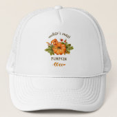  pumpkin trucker cap キャップ (正面)