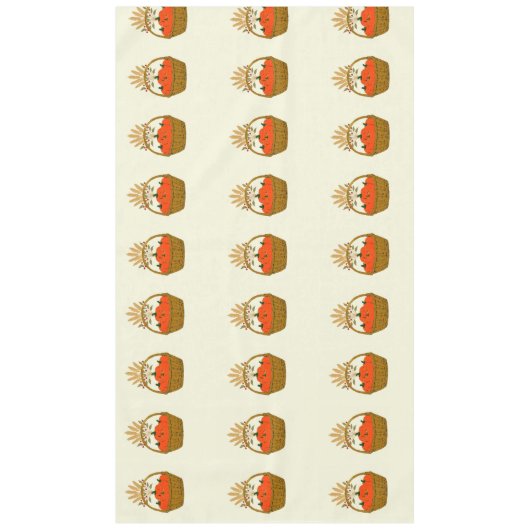 🍂 **Pumpkin & Wheat Tablecloth テーブルクロス (正面)