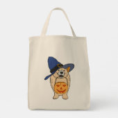 Pumpkin Witch Dog トートバッグ (裏面)