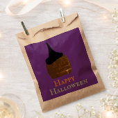 Pumpkin with Hat Favor Bag フェイバーバッグ (クリップ留めされた状態)