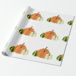 Pumpkin wrapping paper ラッピングペーパー