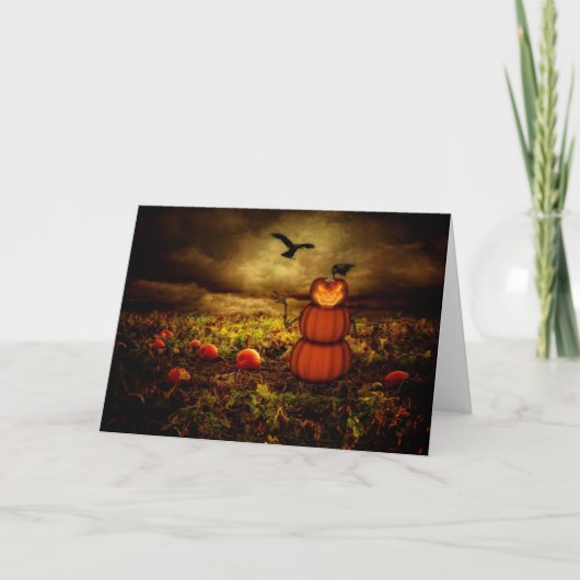 Pumpkinman カード (正面)