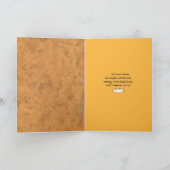 PumpkinPatch米国感謝祭からマスクされた医療 カード (内部)