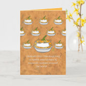 PumpkinPatch Masked Healthcare fromMe Thanksgiving カード (黄色い花)