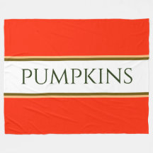 PUMPKINS明るい秋オレンジブラウン白ストライプ色