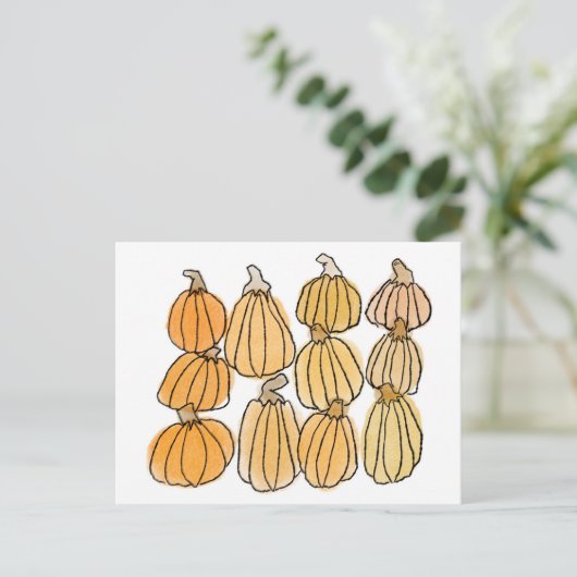 Pumpkins ポストカード (スタンド正面)
