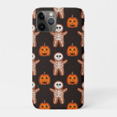 Pumpkins and Skeleton Gingerbread Halloween Design Case-Mate iPhoneケース (裏)