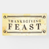 Pumpkins Autumn Fall Harvest Pattern 横断幕 (横)