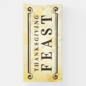 Pumpkins Autumn Fall Harvest Pattern 横断幕 (縦)