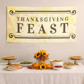 Pumpkins Autumn Fall Harvest Pattern 横断幕