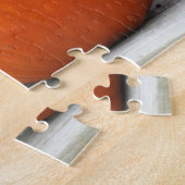 Pumpkins Dried Corn Stalks Autumn  ジグソーパズル (側面)