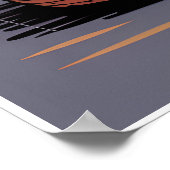 Pumpkins For Sale & Caffeine Ghost & Cat V2 ポスター (角)