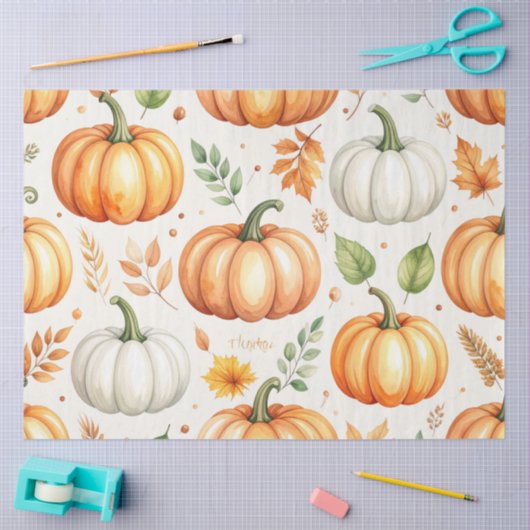 Pumpkins in the Morning Light 薄葉紙 (クラフト)