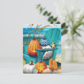 Pumpkins on the Beach Flat Card (スタンド正面)