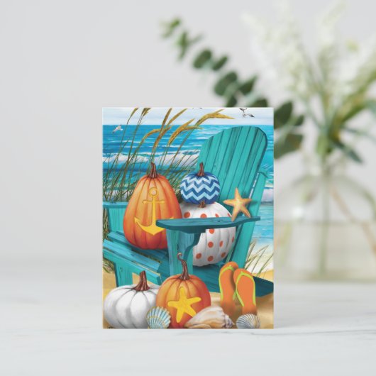 Pumpkins on the Beach Flat Card (スタンド正面)