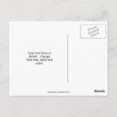 Pumpkins On Truck Country Personalized ポストカード (裏面)